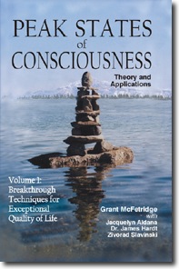 Cover of Volume 1 of Peak States of Consciousness